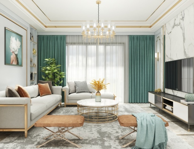 Custom furniture render